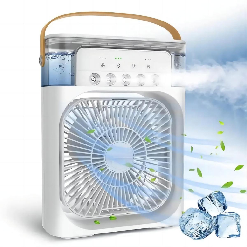 Refrigerador De Ar Ventilador Umidificador Portátil Com…