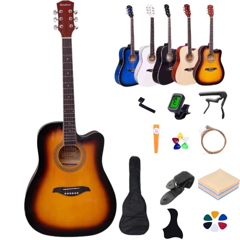 Violão Acústico 38 Polegadas 6 Cordas - Leve