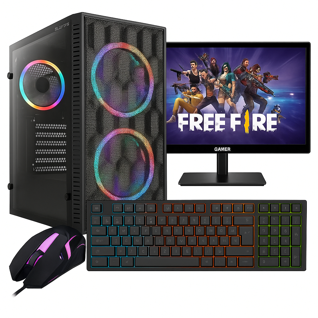 PC Gamer Completo, Intel Core i5, RX 550 4GB DDR5, 10GB…