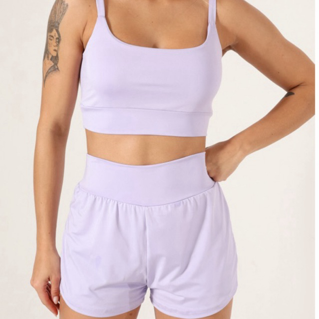 conjunto fitnes SHORT DUPLO