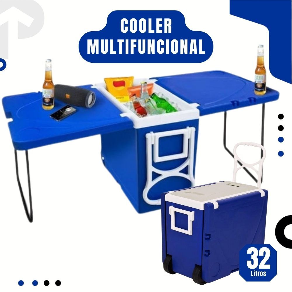 Cooler Multifuncional Super Térmica 32 Litros Casa Praia…