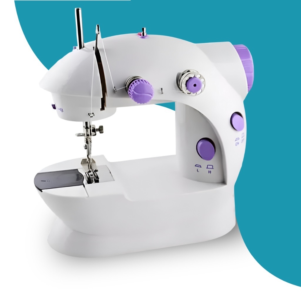 MIni Máquina de Costura Portátil Elétrica Bivolt –…