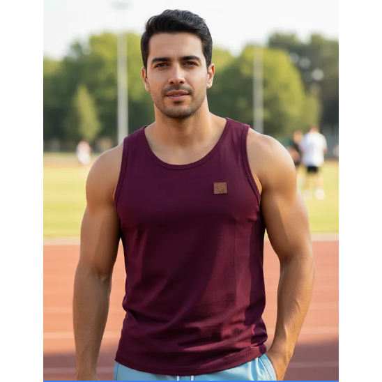 Camiseta Regata masculina 100% Algodão Premium 30.1…