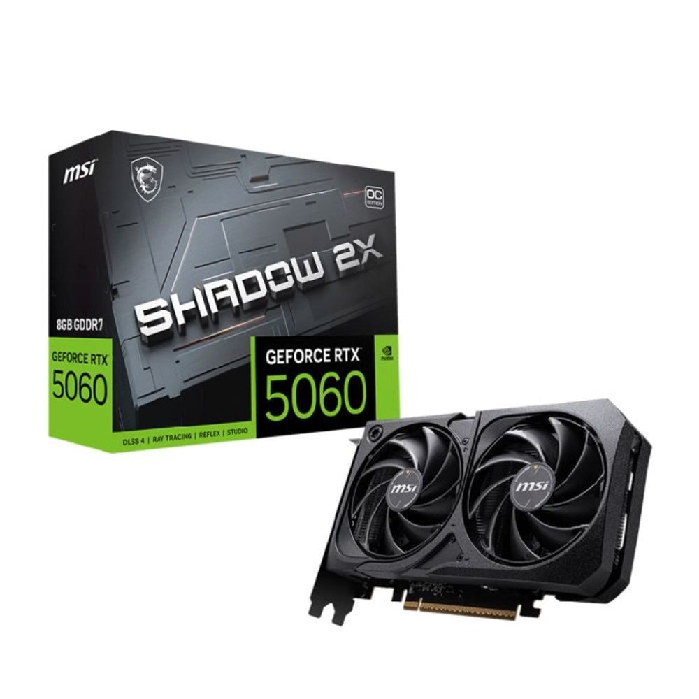 Placa de Vídeo NVIDIA GeForce MSI RTX5060 8GB GDDR7…