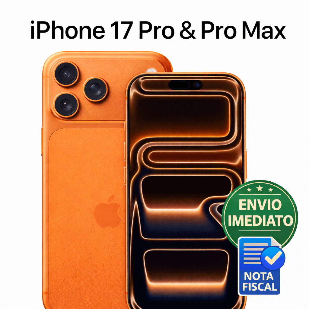 Novo Apple iPhone 17 Pro ou Pro Max Envio Imediato e Nota…